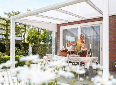 Verasol Greenline Terrassenüberdachung als Einstiegsmodell